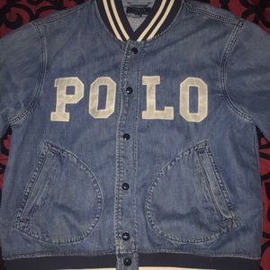Polo Ralph Lauren Men's Varsity Denim Jacket
